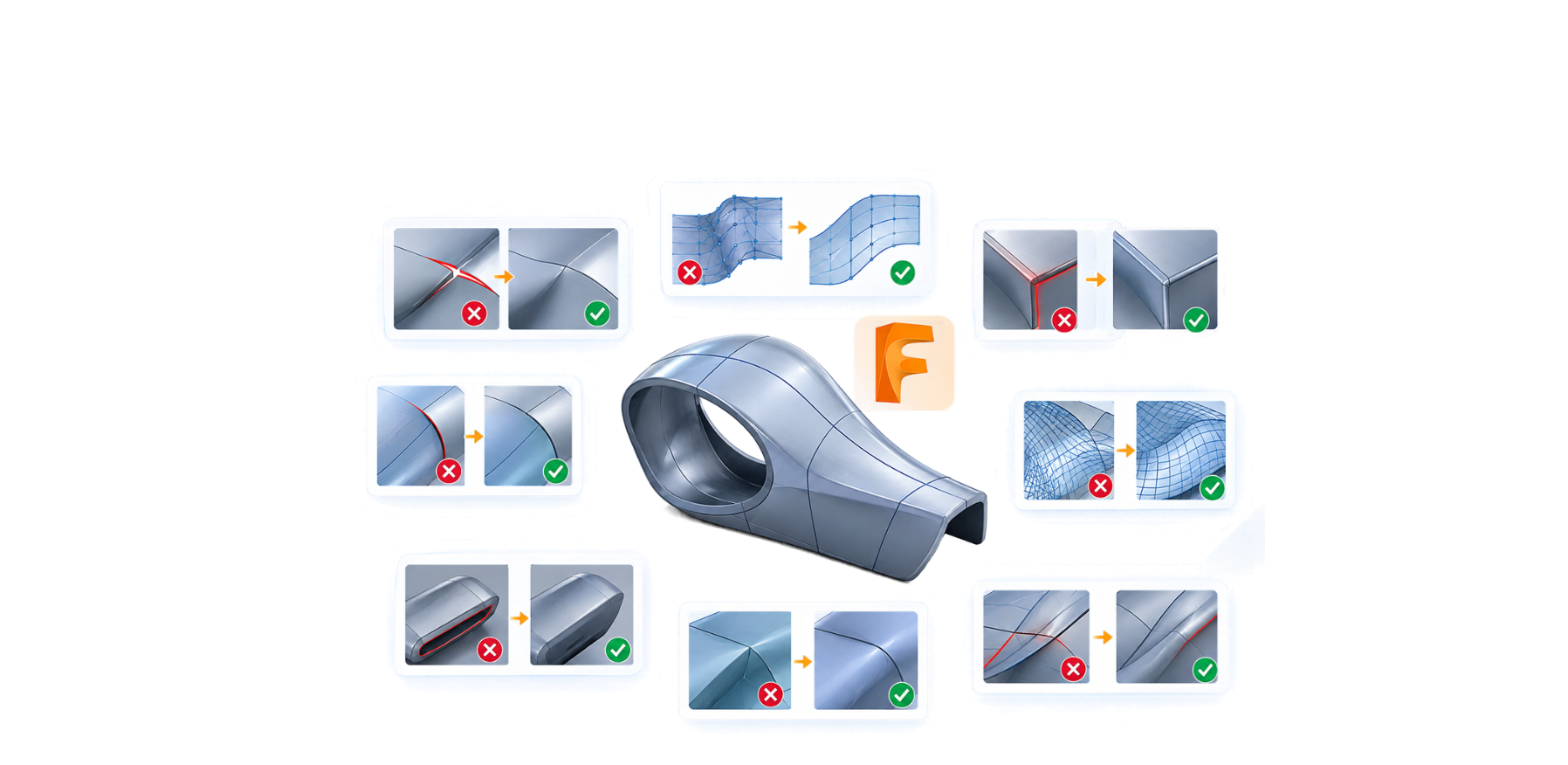 Fusion 360 Surface Modeling: 10 Problems and How to Fix Them